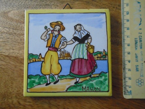 Mediterranean scene tile - mediterranean,