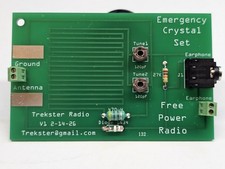 EMERGENCY CRYSTAL RADIO KIT -