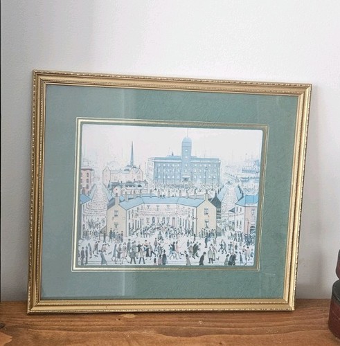 Vintage framed mounted print - vintage,