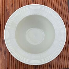 RARE WEDGWOOD PAUL COSTELLOE RIMMED PASTA DISH GREY/GREEN