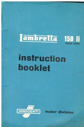 Lambretta 150 second - 150, series