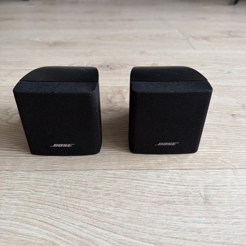 Pair bose black single cube - pair,
