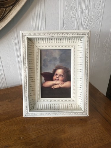 Vintage decorative frame - decorative, cream