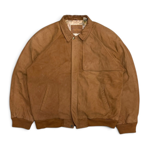 Vintage marlboro brown leather - vintage,
