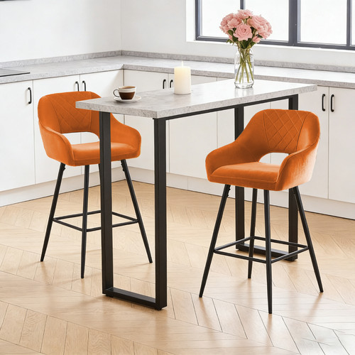 Breakfast bar table with - breakfast, 2
