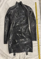 Westward Bound BLACK Suspender Micro Mini Dress Size UK6/US4