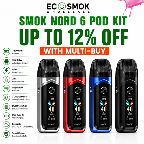 Smok nord 80w - nord, 6