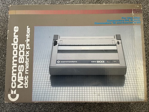 Commodore mps 803 - mps,