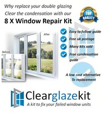 8 x Window Repair kit Clears