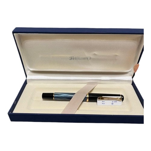 Nos pelikan m200 - pelikan, blue