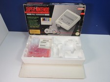 original EMPTY BOX vintage SUPER MARIO WORLD NINTENDO SNES CONSOLE CONTROL DECK