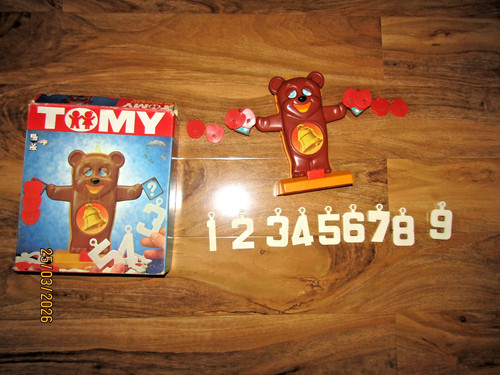 Retro tomy the clever - tomy, bear