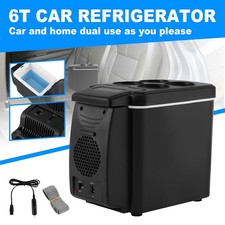6L 12V Portable Cooler Warmer Truck Car Fridge Refrigerator Camp Mini Freezer