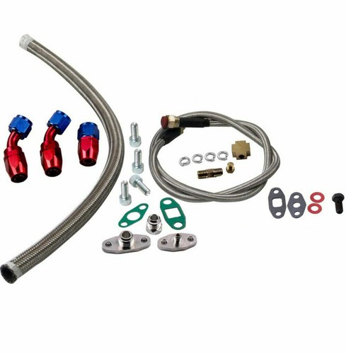 Turbo oil feed - feed, drain
