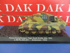 Die cast 1/72 Modellino Carro Armato Tank Pz.Kpfw.VI Tiger II Ausf.B Ardennes