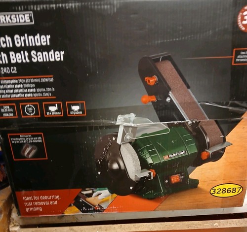 Parkside 240w bench grinder - 240w,