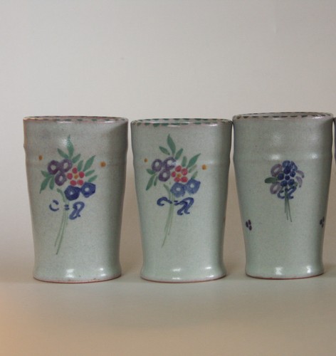 Three rare vintage poole - three,