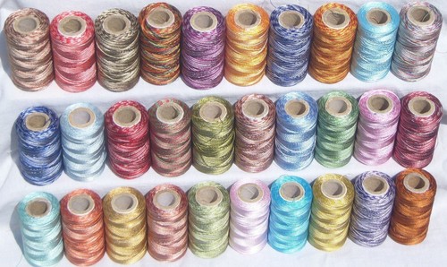 Double shaded embroidery - 15,