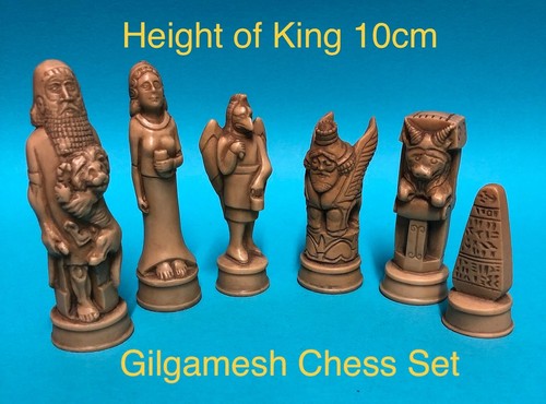 Small gilgamesh chess set - small,
