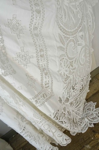 Sumptuous vintage french linen - french,