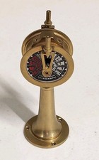 Vintage Miniature Brass Ship