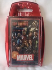 Top Trumps Specials Marvel Cinematic Universe 30 Icons NEW AND SEALED Card Game