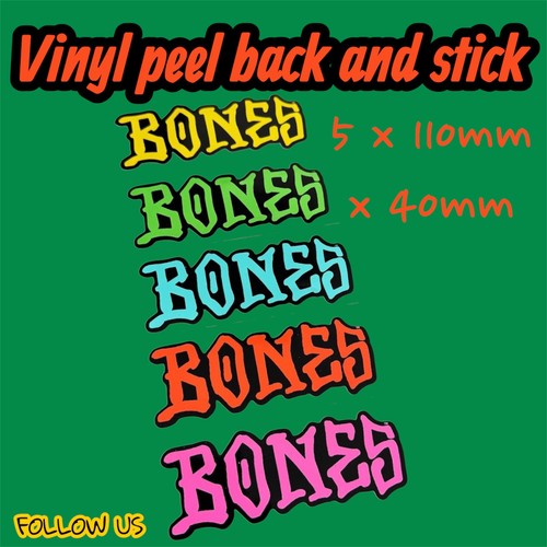 Bones skateboard vinyl