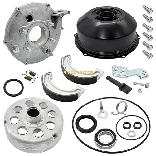 Rear brake drum hub - rear, plate