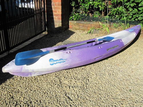 Sit top kayak - on, perception