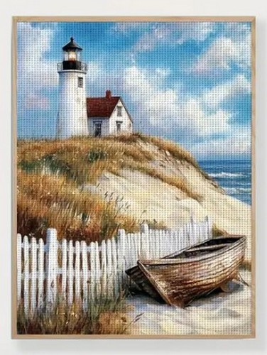 Sandy bay lighthouse cross - sandy,