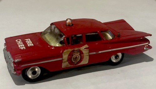 Corgi chevrolet impala - corgi, fire