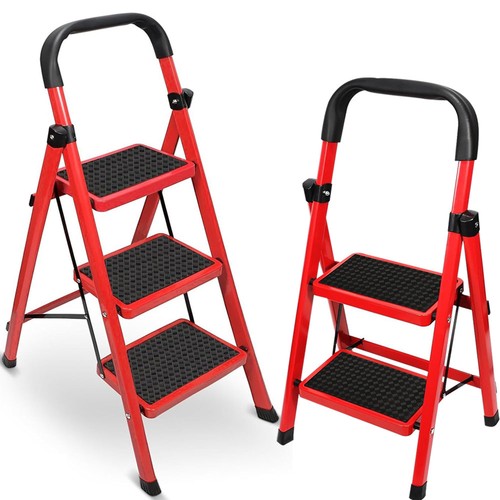 Folding step ladder anti slip - ladder, anti-slip