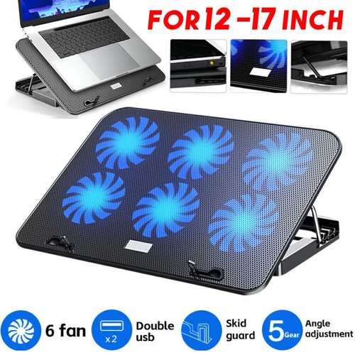 Quiet laptop cooler powerful - quiet, 6