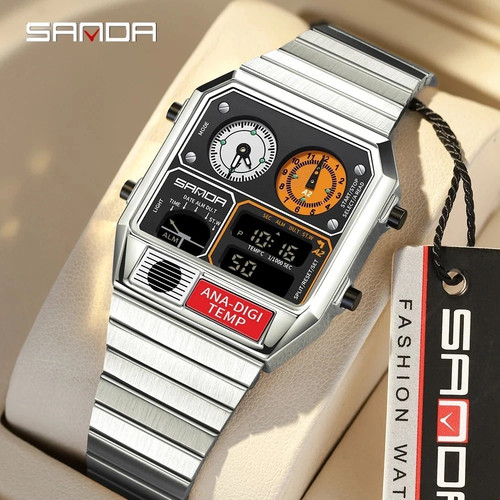 Sanda multifunction watch - sanda,