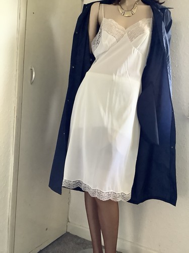 Vtg porella white ultra sheer - ultra,