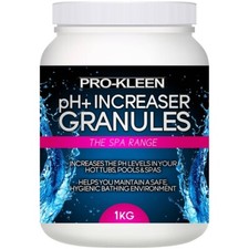 ProKleen pH Plus Increaser Granules Hot Tub Spa Swimming Pool 1 KG