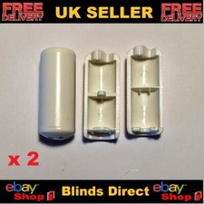 2 Pcs White Cord Condenser