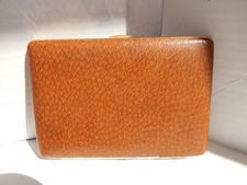 Vintage Art Deco cigarette case, marked Foreign 1960s.