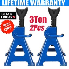 2Pcs Axle Stands Floor Jack 3