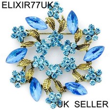 LARGE BLUE DIAMANTE CRYSTAL