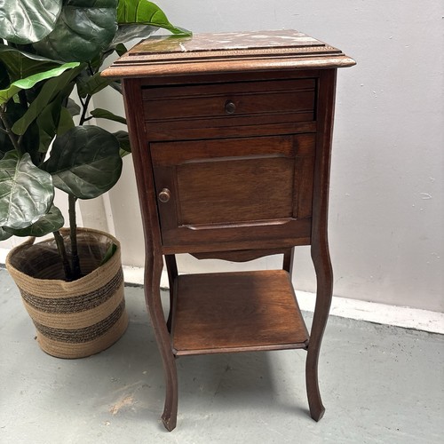 Vintage french marble topped - vintage,