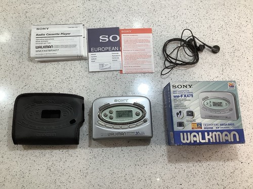 Sony walkman radio fx479 - radio, wm-fx479