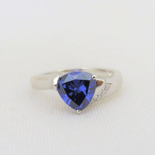 3ct Lab Created Tanzanite Blue