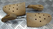 Vintage German Military Issue Wooden Shoe Trees Boot Shapers 1960s 1970s