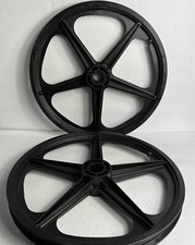 Pair Of 16” SKYWAY Wheels BMX MAGS Pit Bike New Black Made In USA