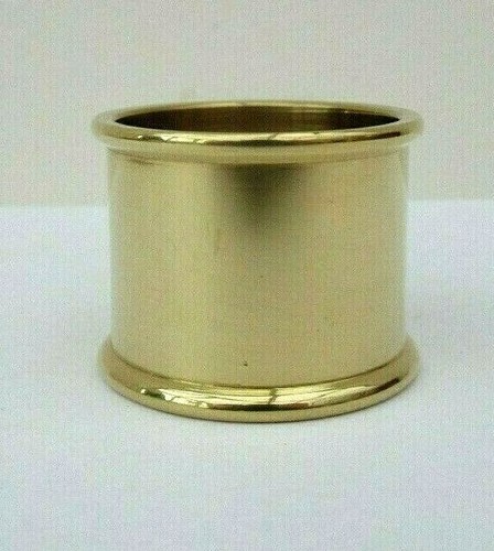 Beaded brass collars - brass, size