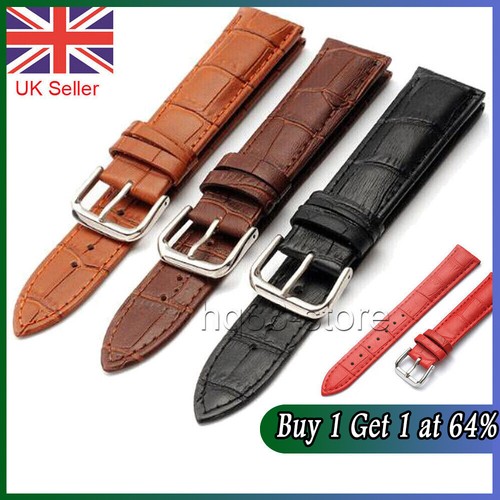 Mens genuine leather watch - genuine,