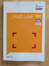 SQE1 ULaw Land Law Book  (1st