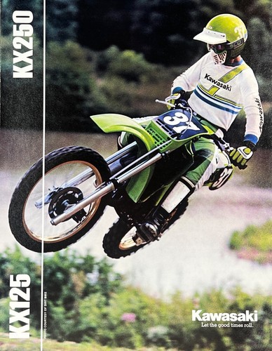 1982 kawasaki kx125 kx250 - kawasaki,