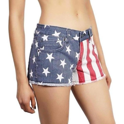 Lip service ladies denim - ladies, flag
